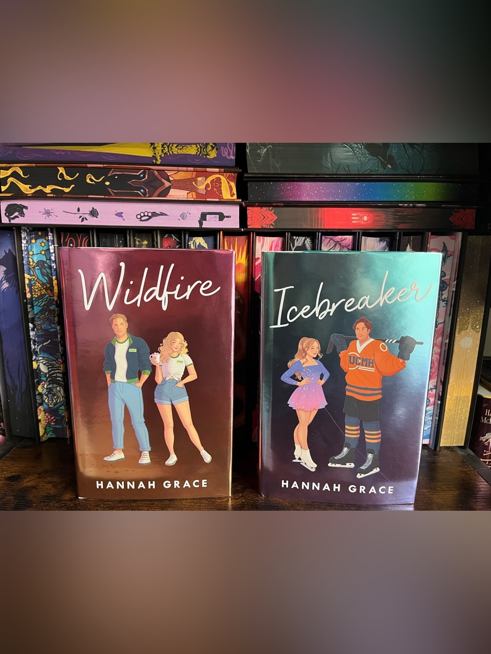 Wildfire and Icebreaker by Hannah Grace
Fairyloot exclusive editions